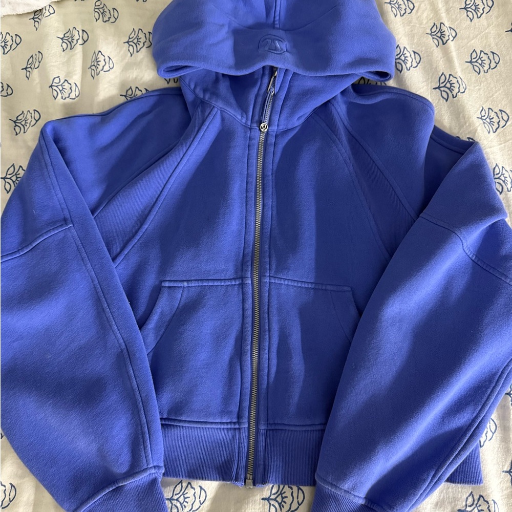lululemon wild indigo scuba full zip